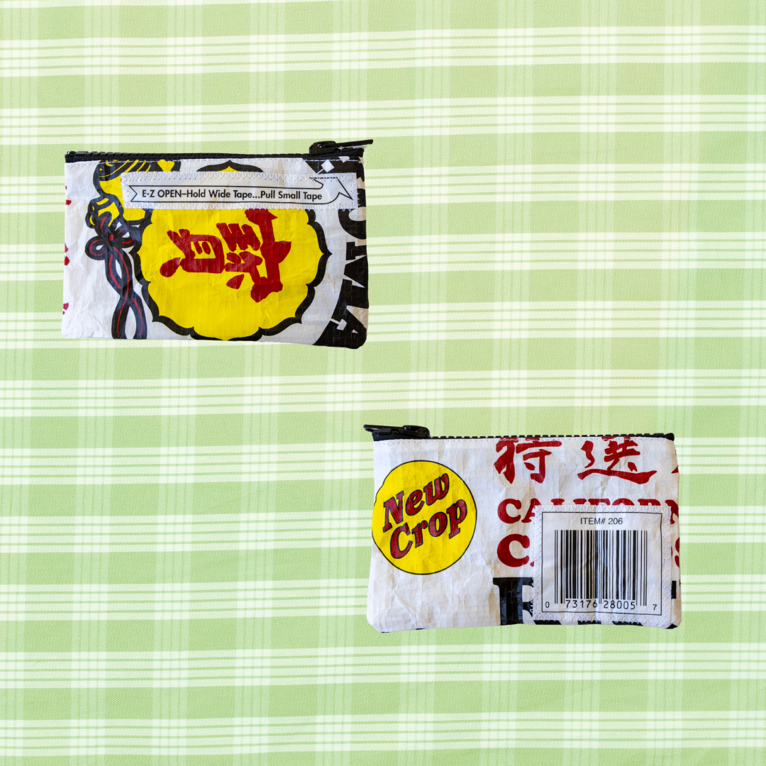 Mini Recycled Rice Bag Pouch