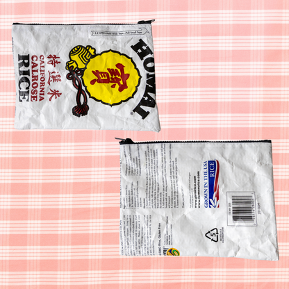 Recycled Rice Bag Pouch
