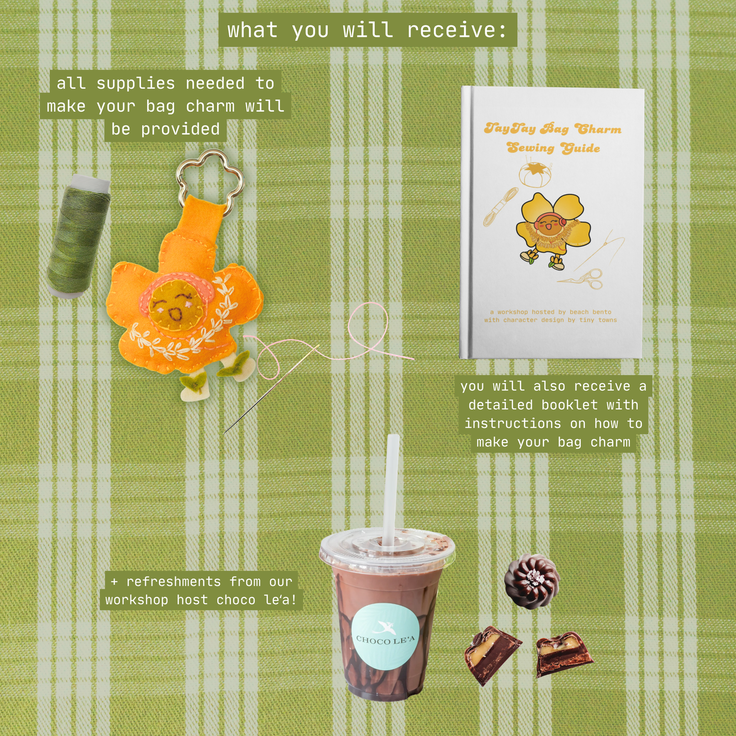 BEACH BENTO X TINY TOWNS SEWING WORKSHOP 7/11